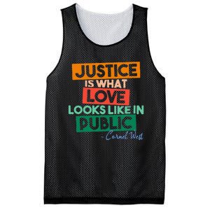 Justice Is What Love Looks Like In Public Social Justice Mesh Reversible Basketball Jersey Tank