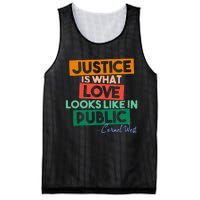 Justice Is What Love Looks Like In Public Social Justice Mesh Reversible Basketball Jersey Tank