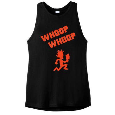 Juggalette Icp Whoop Man Extreme Colors Design Ladies PosiCharge Tri-Blend Wicking Tank