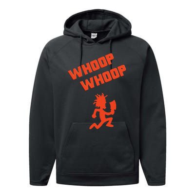 Juggalette Icp Whoop Man Extreme Colors Design Performance Fleece Hoodie