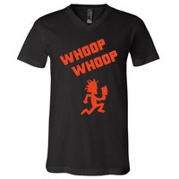 Juggalette Icp Whoop Man Extreme Colors Design V-Neck T-Shirt