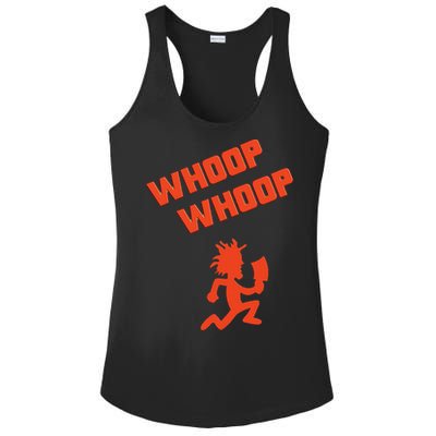 Juggalette Icp Whoop Man Extreme Colors Design Ladies PosiCharge Competitor Racerback Tank