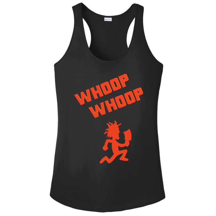 Juggalette Icp Whoop Man Extreme Colors Design Ladies PosiCharge Competitor Racerback Tank