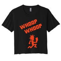 Juggalette Icp Whoop Man Extreme Colors Design Women's Crop Top Tee