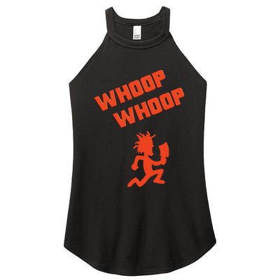 Juggalette Icp Whoop Man Extreme Colors Design Women's Perfect Tri Rocker Tank