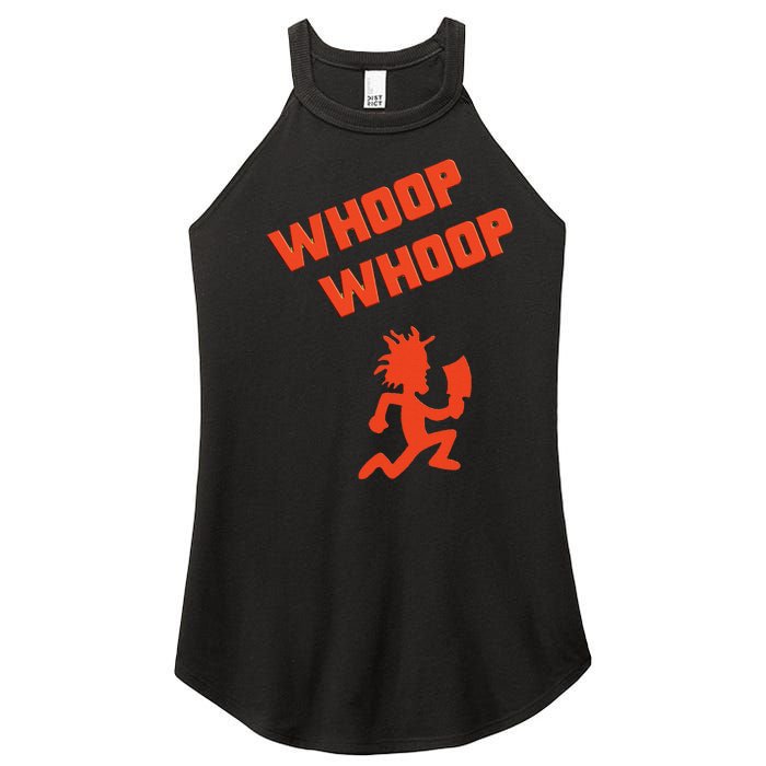 Juggalette Icp Whoop Man Extreme Colors Design Women's Perfect Tri Rocker Tank