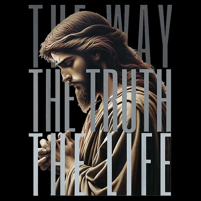 Jesus Is Way Truth And The Life Catholic Bible Quote Backpack