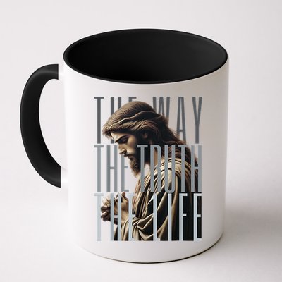 Jesus Is Way Truth And The Life Catholic Bible Quote Mug