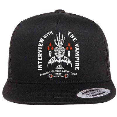 Jambramberson Interview With The Vampire Construction Scenic And Greens Crews Flat Bill Trucker Hat