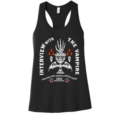 Jambramberson Interview With The Vampire Construction Scenic And Greens Crews Women's Racerback Tank