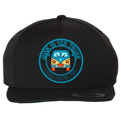 Junk In Yer Trunk Wool Snapback Cap