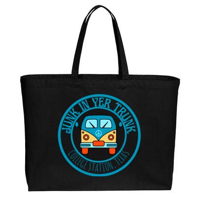 Junk In Yer Trunk Cotton Canvas Jumbo Tote