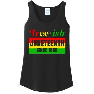 Juneteenth June 1865 Black History African American Freedom Ladies Essential Tank