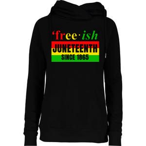 Juneteenth June 1865 Black History African American Freedom Womens Funnel Neck Pullover Hood