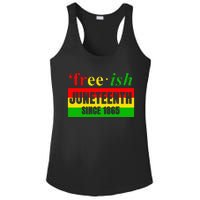 Juneteenth June 1865 Black History African American Freedom Ladies PosiCharge Competitor Racerback Tank