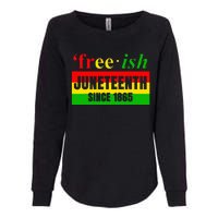 Juneteenth June 1865 Black History African American Freedom Womens California Wash Sweatshirt