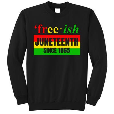 Juneteenth June 1865 Black History African American Freedom Tall Sweatshirt