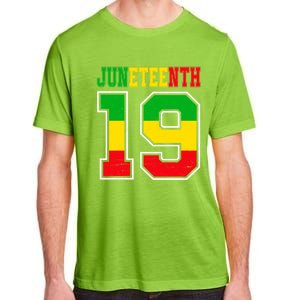 Juneteenth June 19 Black History Freedom African American Meaningful Gift Adult ChromaSoft Performance T-Shirt