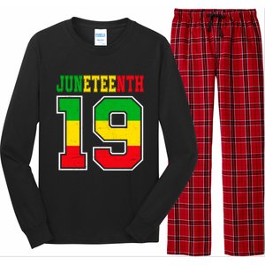 Juneteenth June 19 Black History Freedom African American Meaningful Gift Long Sleeve Pajama Set