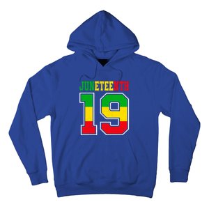 Juneteenth June 19 Black History Freedom African American Meaningful Gift Hoodie