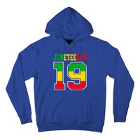 Juneteenth June 19 Black History Freedom African American Meaningful Gift Hoodie