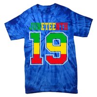 Juneteenth June 19 Black History Freedom African American Meaningful Gift Tie-Dye T-Shirt