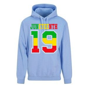 Juneteenth June 19 Black History Freedom African American Meaningful Gift Unisex Surf Hoodie