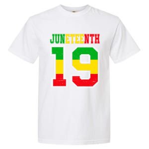 Juneteenth June 19 Black History Freedom African American Meaningful Gift Garment-Dyed Heavyweight T-Shirt