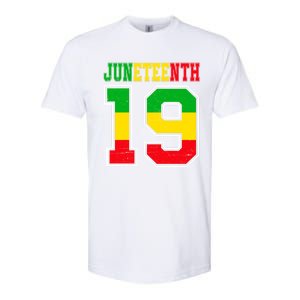 Juneteenth June 19 Black History Freedom African American Meaningful Gift Softstyle CVC T-Shirt