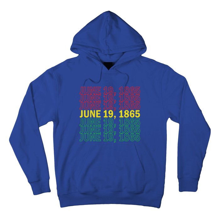 Juneteenth June 19 1865 African American Liberation Great Gift Hoodie