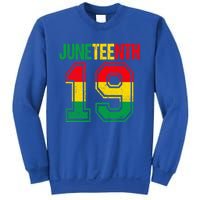 Juneteenth June 19 African Black History Month Blm Melanin Gift Sweatshirt