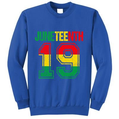 Juneteenth June 19 African Black History Month Blm Melanin Gift Sweatshirt