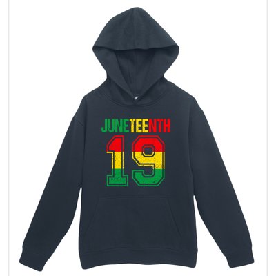 Juneteenth June 19 African Black History Month Blm Melanin Gift Urban Pullover Hoodie