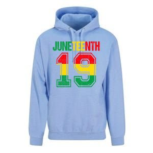 Juneteenth June 19 African Black History Month Blm Melanin Gift Unisex Surf Hoodie