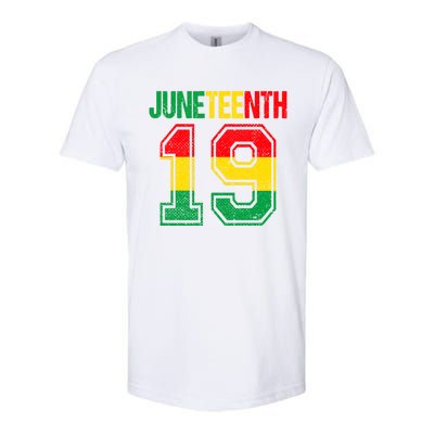 Juneteenth June 19 African Black History Month Blm Melanin Gift Softstyle CVC T-Shirt