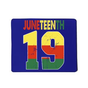 Juneteenth June 19 Blm Melanin Black History Month African Gift Mousepad