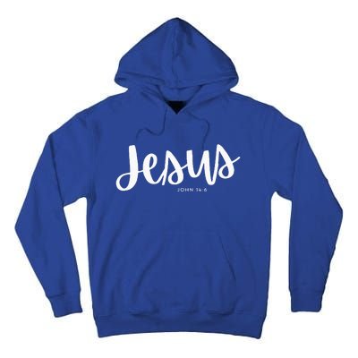 Jesus [John 146] Tall Hoodie