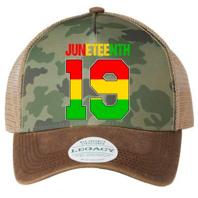 Juneteenth June 19 African American Black History Melanin Funny Gift Legacy Tie Dye Trucker Hat