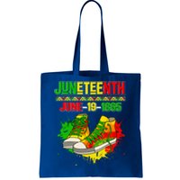 Juneteenth June 19 1865 Sneakers Black History Month African Gift Tote Bag