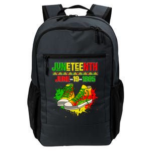 Juneteenth June 19 1865 Sneakers Black History Month African Gift Daily Commute Backpack