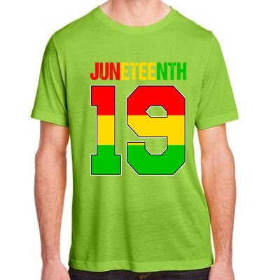 Juneteenth June 19 African American Black History Melanin Cute Gift Adult ChromaSoft Performance T-Shirt