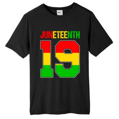 Juneteenth June 19 African American Black History Melanin Cute Gift Tall Fusion ChromaSoft Performance T-Shirt