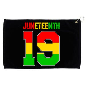 Juneteenth June 19 African American Black History Melanin Cute Gift Grommeted Golf Towel