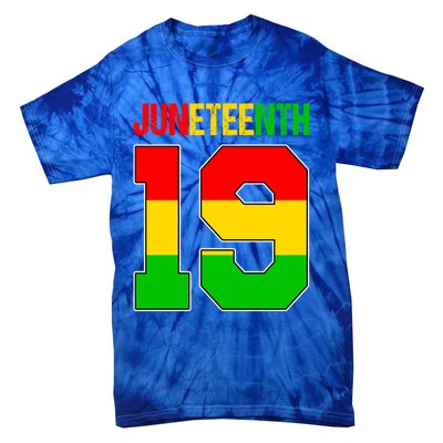 Juneteenth June 19 African American Black History Melanin Cute Gift Tie-Dye T-Shirt