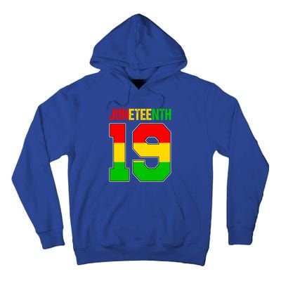 Juneteenth June 19 African American Black History Melanin Cute Gift Tall Hoodie