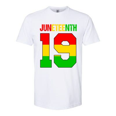 Juneteenth June 19 African American Black History Melanin Cute Gift Softstyle CVC T-Shirt