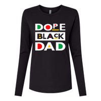 Juneteenth June 19 1865 Dope Black Dad Father Day 19th June Womens Cotton Relaxed Long Sleeve T-Shirt