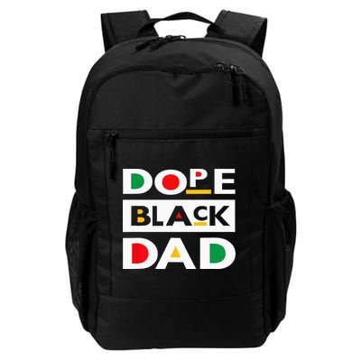 Juneteenth June 19 1865 Dope Black Dad Father Day 19th June Backpack