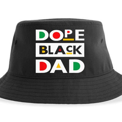 Juneteenth June 19 1865 Dope Black Dad Father Day 19th June Sustainable Bucket Hat