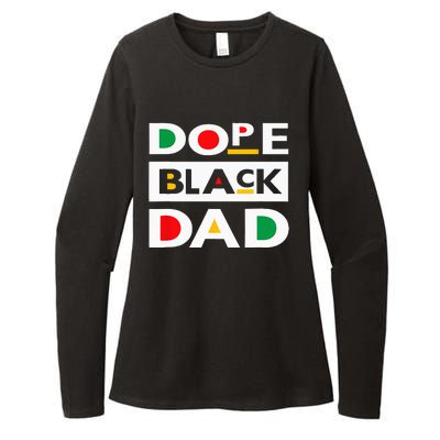 Juneteenth June 19 1865 Dope Black Dad Father Day 19th June Womens CVC Long Sleeve Shirt